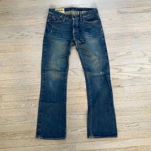 Abercrombie and Fitch 31x32 Baxter slim boot